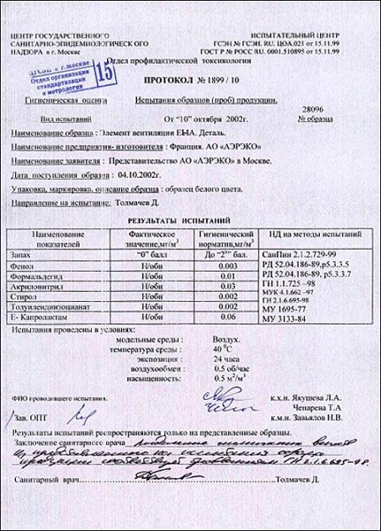 Телеинспекция вентиляции